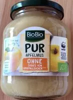 Mängden socker i Bio-Apfelmus - Pur