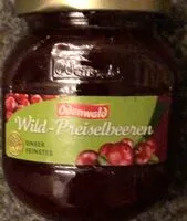 Mängden socker i Wildpreiselbeeren