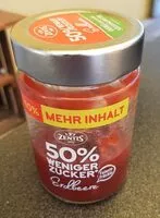 Mängden socker i Erdbeer marmelade   -Zucker