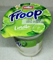Mängden socker i Froop - Limette