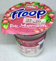 Mängden socker i Froop - Rote Johannisbeere