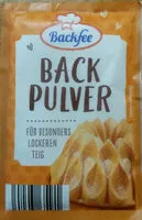 Mängden socker i Backpulver