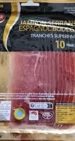 Mängden socker i Jambon Serrano espagnol bodega