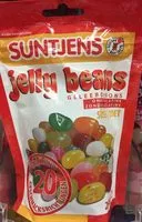 Mängden socker i Jelly beans