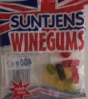 Mängden socker i Winegums
