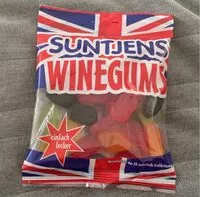 Mängden socker i Winegums