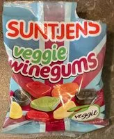 Mängden socker i Veggie winegums