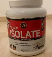 Mängden socker i Pure Whey Isolate Vanille