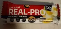 Mängden socker i Low Suger Real-Pro High Protein bar lemon cheesecake