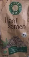 Mängden socker i Hanfsamen, geschält