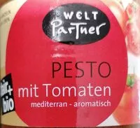 Mängden socker i Pesto mit Tomaten