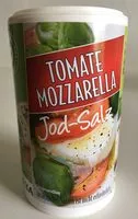 Mängden socker i Tomate Mozzarella Jod-Salz