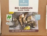 Mängden socker i Bio-Garnelen Black Tiger