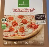 Mängden socker i Pizza Bio con "Mozarella di Bufala Campana DOP"