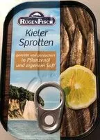 Mängden socker i Kieler Sprotten in Sonnenblumenöl