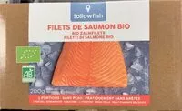 Mängden socker i Filets de saumon bio