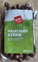 Mängden socker i Haselnusskerne