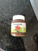 Mängden socker i Nussolade (green)