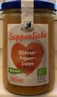 Mängden socker i Suppenliebe Möhren-Ingwer-Suppe
