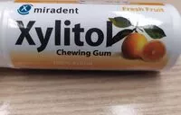 Mängden socker i Miradent xylitol fresh fruit