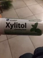 Mängden socker i Xylitol Chewing Gum Menthe Verte