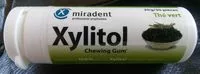 Mängden socker i Miradent Xylitol Chewing Gum the Vert