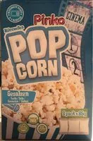 Mängden socker i Pop corn salted