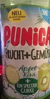 Mängden socker i Punica Frucht + Gemüse Apfel Kiwi Gurke