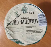 Mängden socker i Dehnitzer Bio-Milchreis