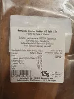 Mängden socker i Kerrygold Irischer Cheddar