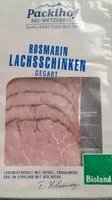 Mängden socker i Rosmarin Lachsschinken