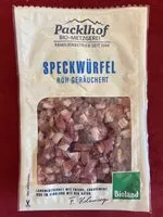 Mängden socker i Speckwürfel Roh Geräuchert