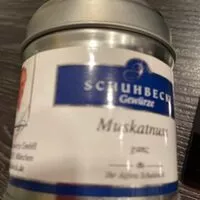 Mängden socker i Muskatnuss ganz