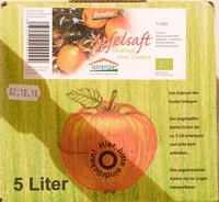 Mängden socker i Apfelsaft