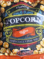 Mängden socker i Crunchy Popcorn Toffee