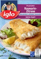 Mängden socker i Fisch-Filegro, Rosmarin Zitrone