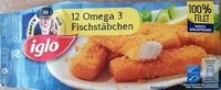 Mängden socker i TK Fischstäbchen Omega 3