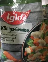 Mängden socker i Königs-Gemüse