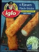 Mängden socker i Riesen Fisch-Sticks