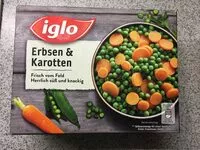 Mängden socker i Erbsen & karotten