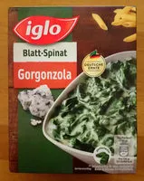 Mängden socker i Blatt-Spinat mit Gorgonzola
