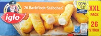 Mängden socker i Fischstäbchen