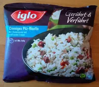 Mängden socker i Cremiges Pilz-Risotto