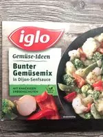 Mängden socker i Gemüse-Ideen Bunter Gemüse-Mix in Dijon-Senfsauce