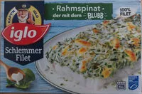 Mängden socker i Schlemmer-Filet Rahmspinat - Der mit dem Blubb