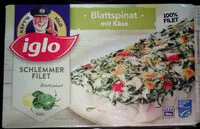 Mängden socker i Schlemmer-Filet Blattspinat mit Käse