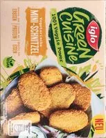 Mängden socker i Vegetarische mini-Schnitzel