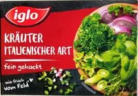 Mängden socker i Kräuter italienischer Art
