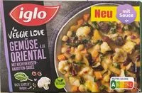 Mängden socker i Gemüse à la Oriental