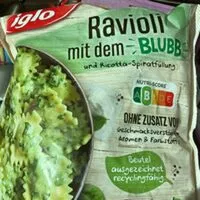 Mängden socker i Ravioli mit dem blubb